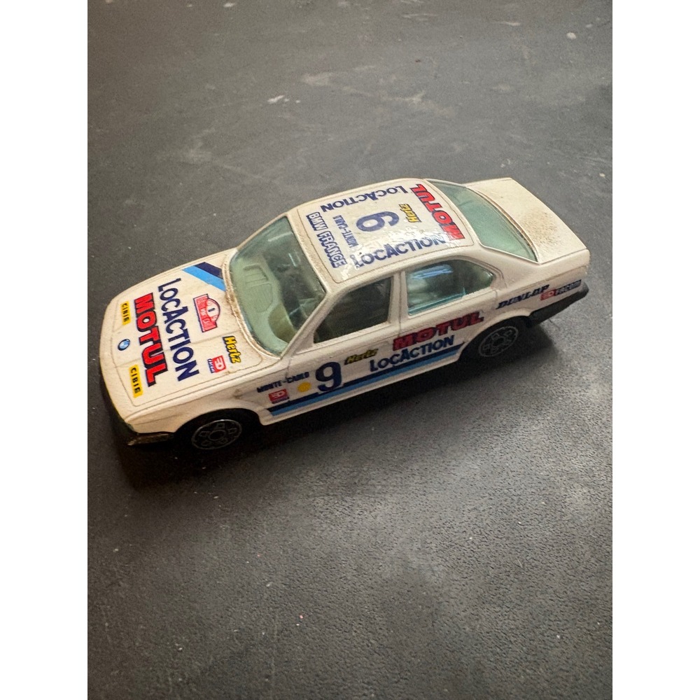 Vintage Bburago BMW 535i 1/43 Diecast Monte-Carlo Rally Car Made in Italy #9